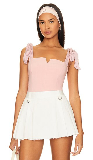 x Intimately FP Lola Bodysuit In Heart Haze | Revolve Clothing (Global)