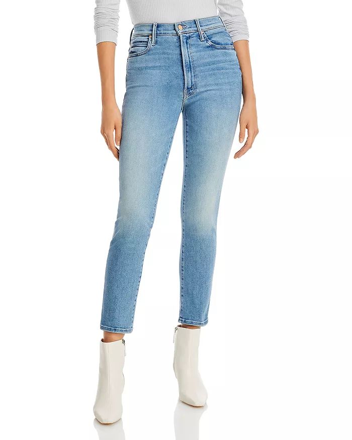 The Swooner Rascal High Rise Ankle Skinny Jeans in Let's Trip | Bloomingdale's (US)