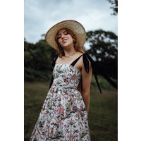 Jacqueline Midi Dress Toile De Jouy, Handmade, Made To Order Dress | Studio.katya | Etsy (US)