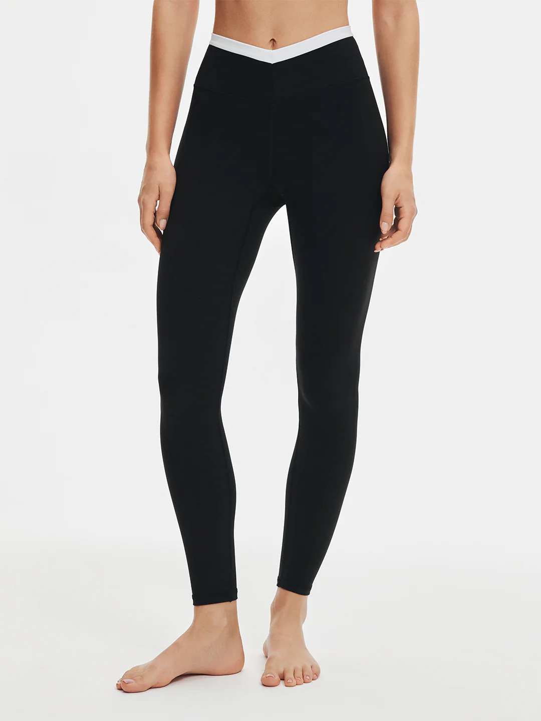 LunaAiry\u2122 Contrast V-Waist Legging 25'' | ShopAthluna