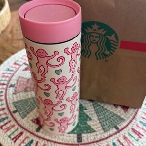 Starbucks x Roller Rabbit LIMITED EDITION Stainless Steel Tumbler 16 oz coffee | Poshmark