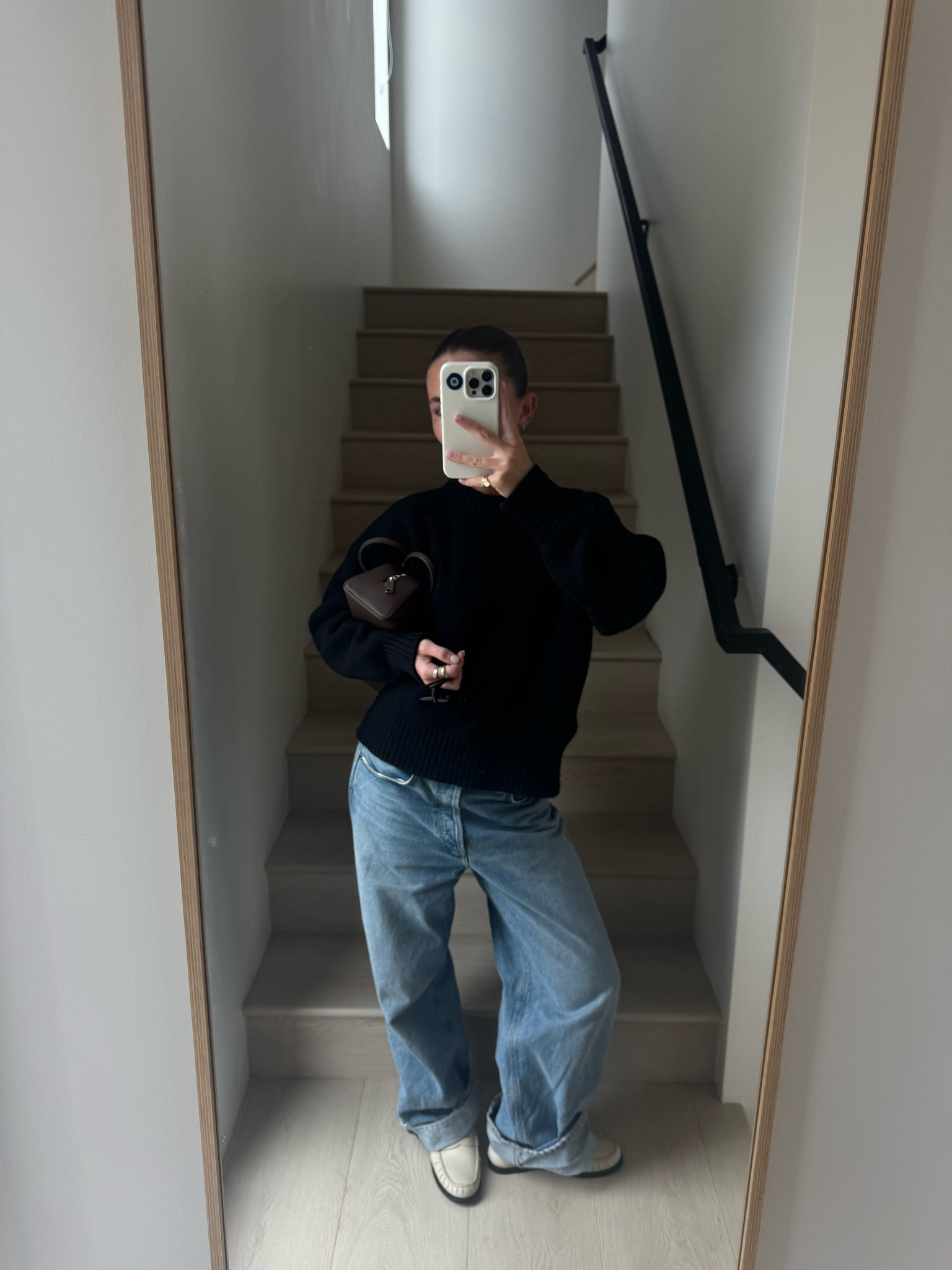 Sunday funday 

#blacksweater #blacksunglasses #baggyjeans #whiteloafers #freja #ysl #agolde #soldoutnyc #sunday #brunch

#LTKU #LTKStyleTip #LTKSeasonal