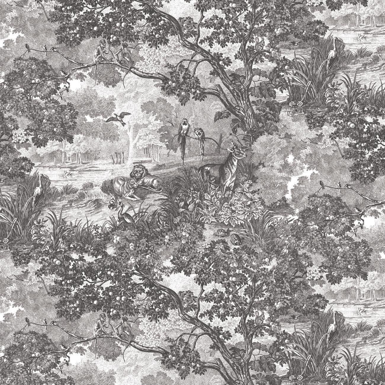 RoomMates Jungle Toile Peel and Stick Wallpaper | Amazon (US)