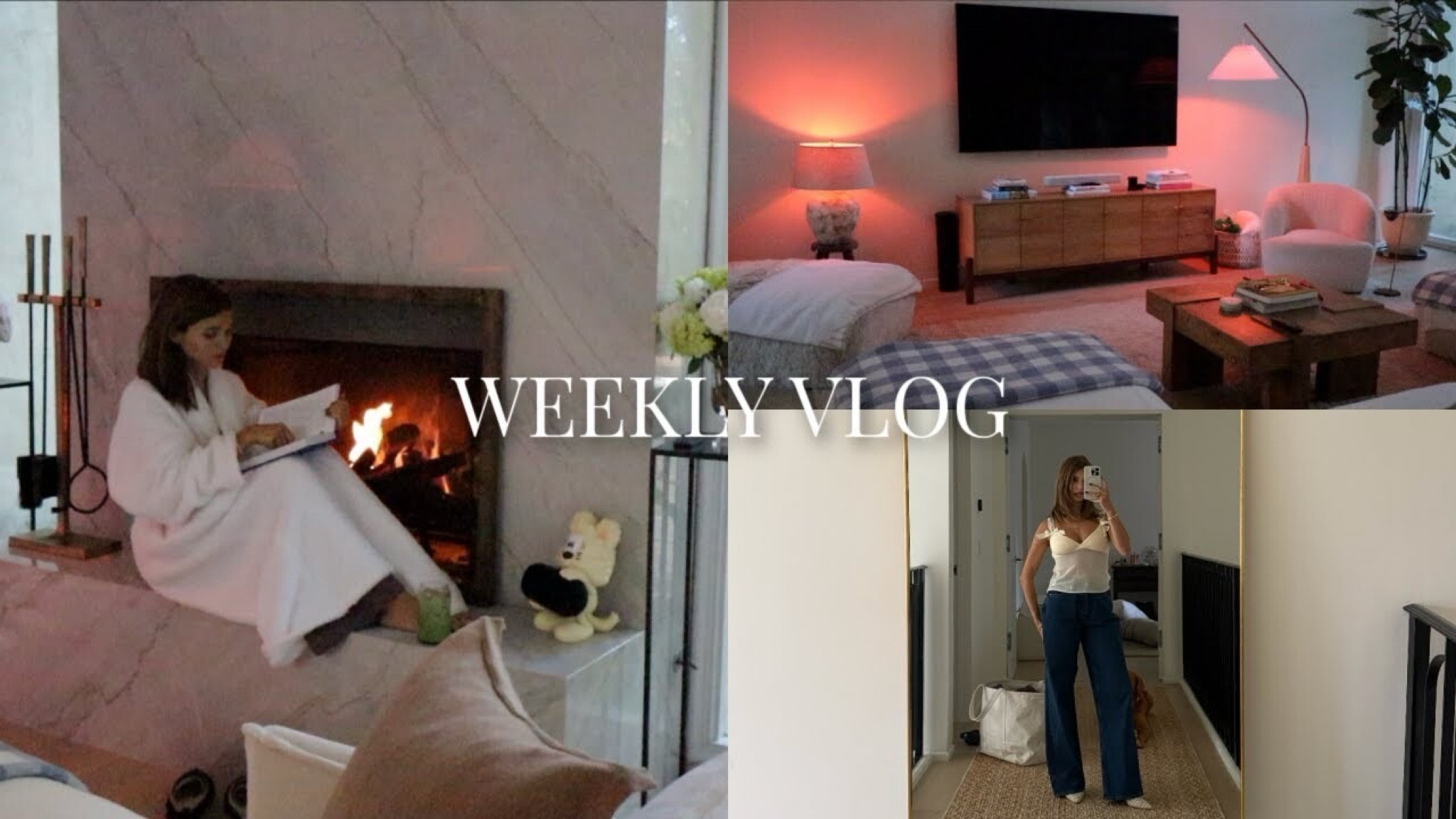 vlog | cozy home time, travel prep & work trip

#LTKStyleTip