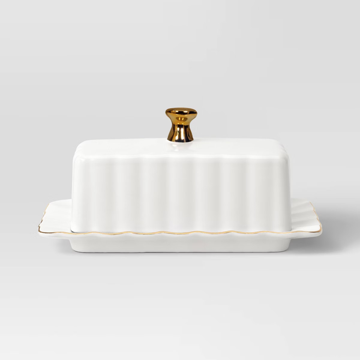 Ribbed Butter Dish - Threshold™ | Target