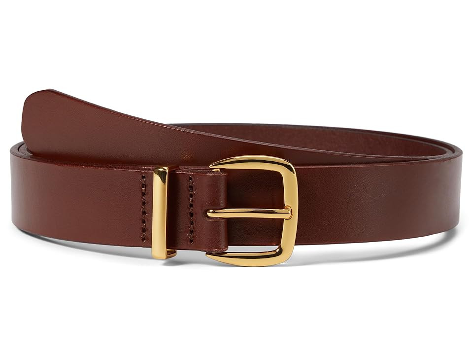 Madewell Essentials Belt Women's Belts Warm Cinnamon : 2XL, Leather | Zappos