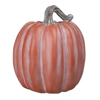 Holiday Living 10.25-in Pumpkin Free Standing Decoration Sculpture | Lowe's
