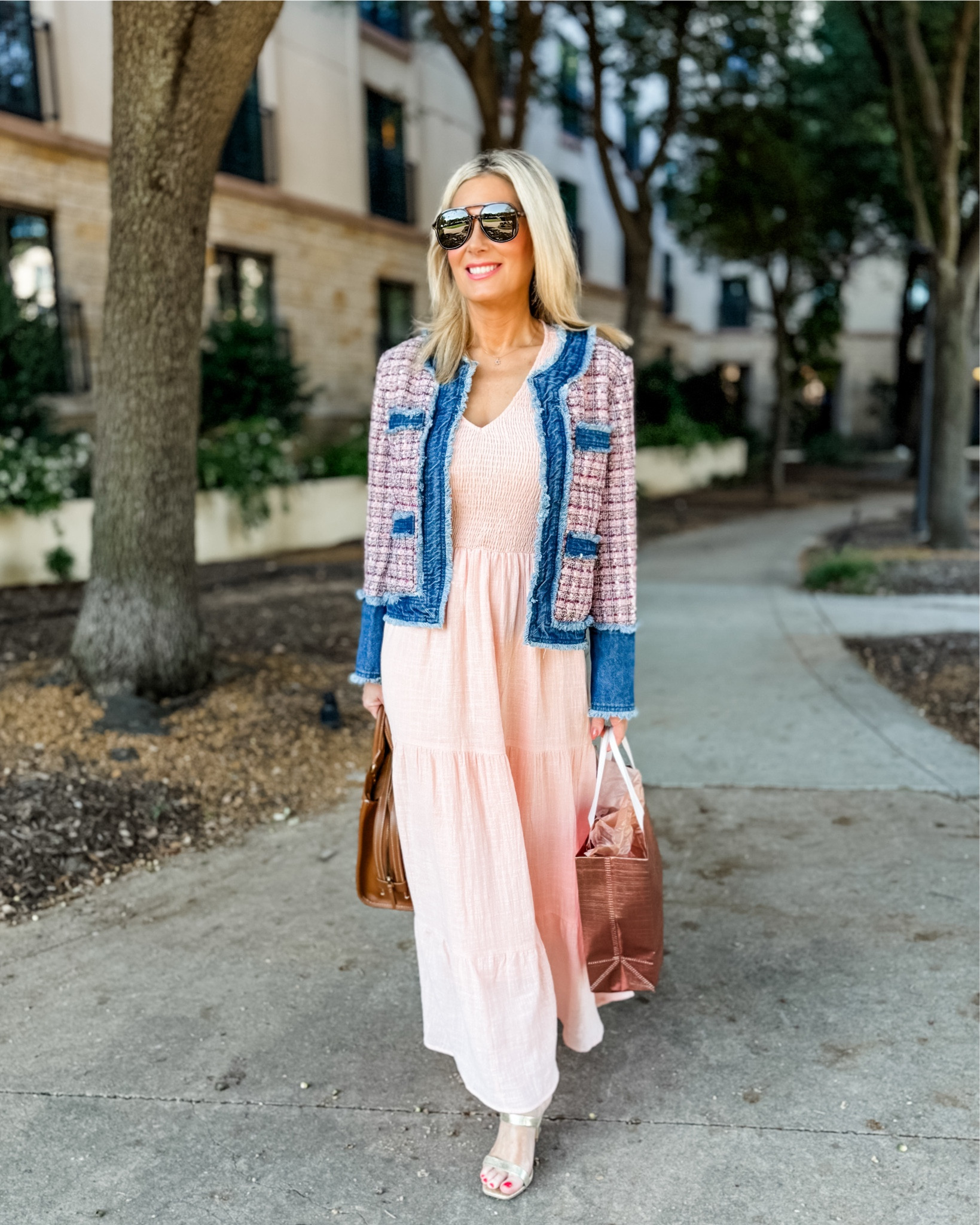 Loved an excuse to head up to Dallas, dress in pink and celebrate my dear friend @hkcung and the impending arrival of her baby girl #2! I drove up in this outfit because I wasn’t sure if I’d have time to check into the hotel before the party, so let me assure you that this dress is extremely travel friendly (and it has pockets)! Runs true to size, comes in other colors and can easily be dressed up by adding a jacket, blazer, and some gold heeled sandals. BONUS-it’s on sale for $69 today!


#LTKOver40 #LTKTravel #LTKFindsUnder100