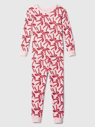 Kids & babyGap 100% Organic Cotton Ribbon PJ Set | Gap Factory