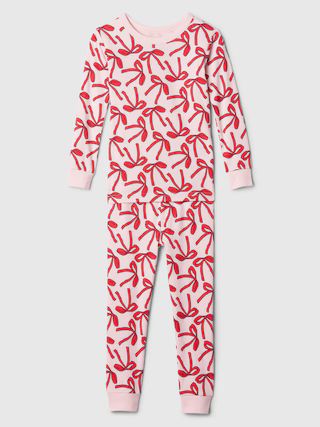 Kids & babyGap 100% Organic Cotton Ribbon PJ Set | Gap Factory