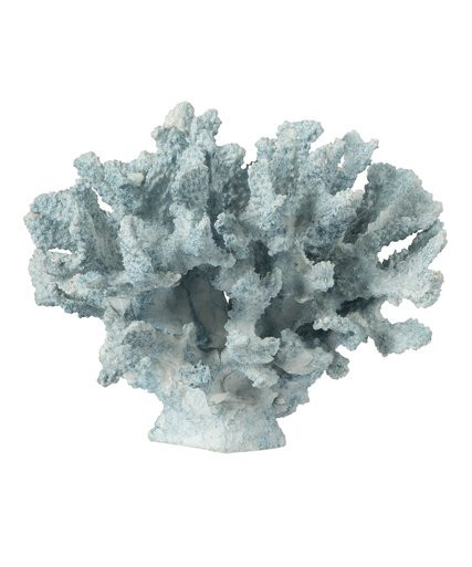 Light Blue Spiny Faux Coral Décor | Zulily