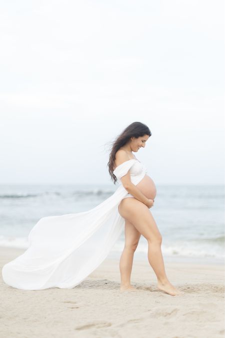 Maternity Beach Photoshoot / Maternity Outfit Ideas 

#LTKstyletip #LTKbump