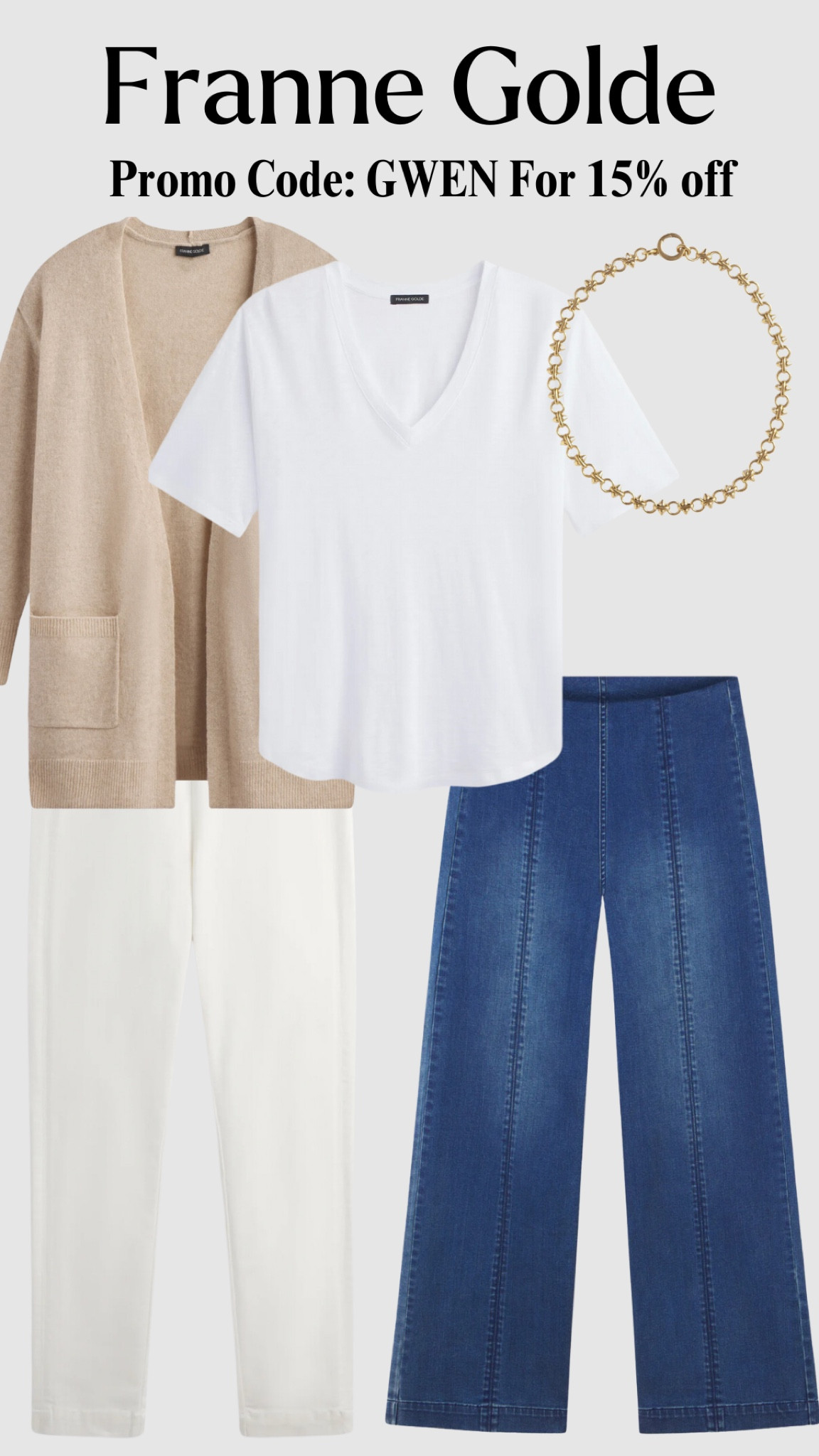 Two different ways to style a plain white tee! Use my promo code GWEN for 15% off your next order! 🤗

#LTKStyleTip #LTKSeasonal