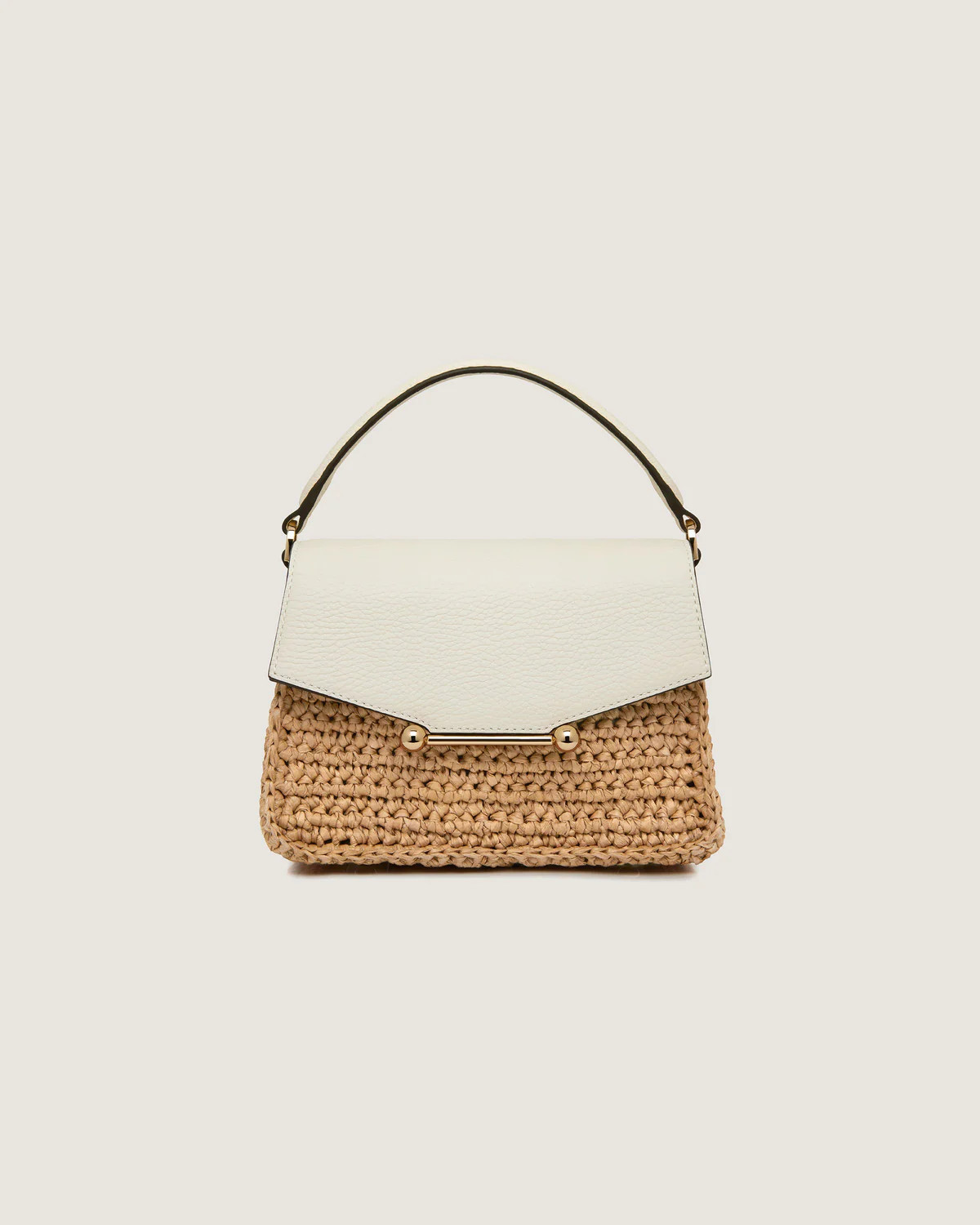 Strathberry - Mosaic Nano - Natural / White | Strathberry