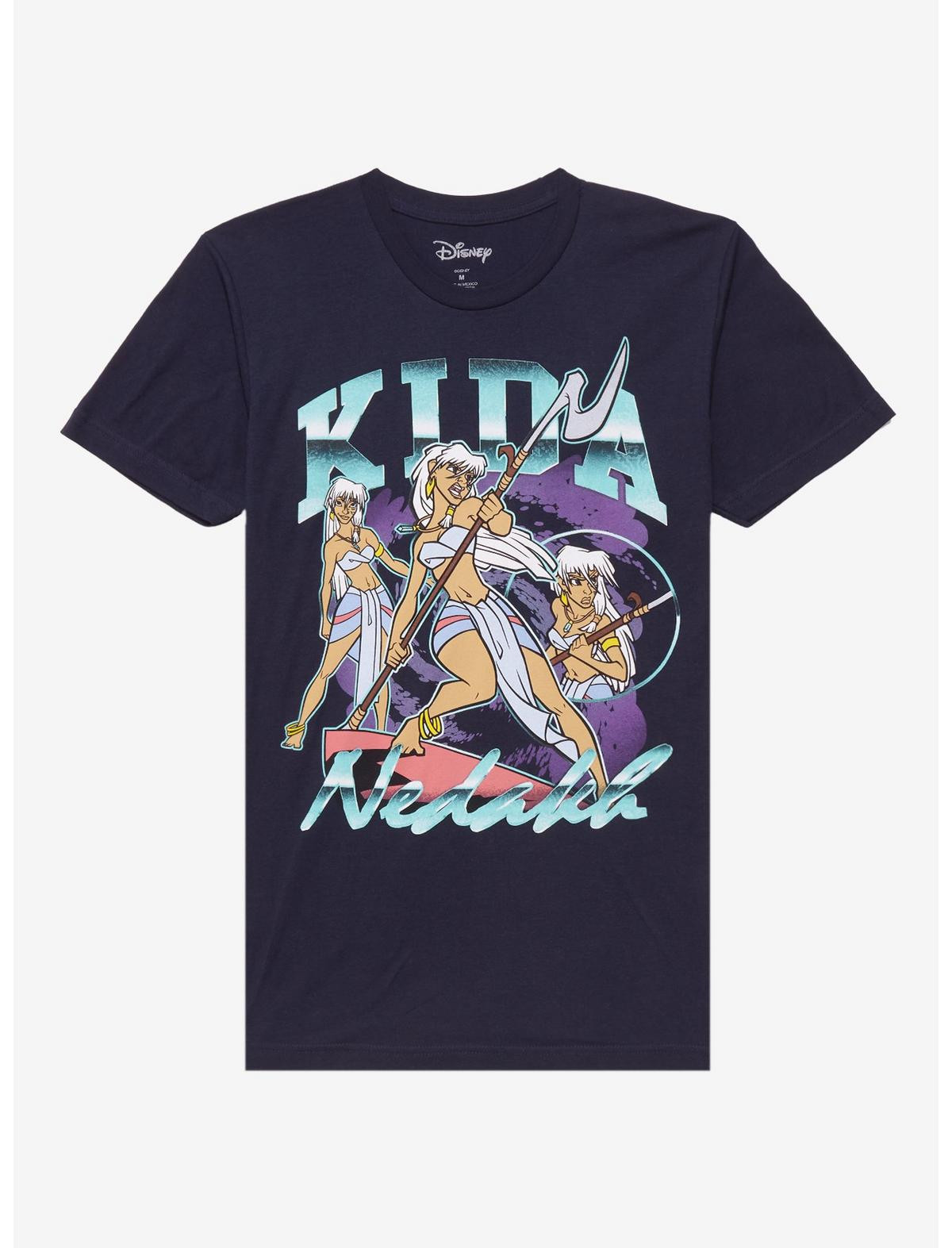 Disney Atlantis: The Lost Empire Kida Nedakh Triple Portrait T-Shirt - BoxLunch Exclusive | BoxLunch