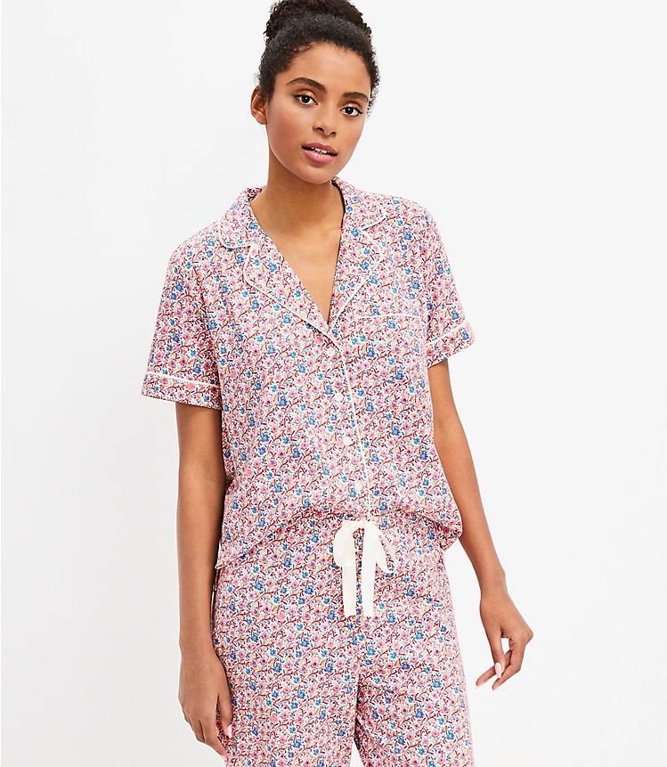 Spring Bloom Pajama Top | LOFT | LOFT