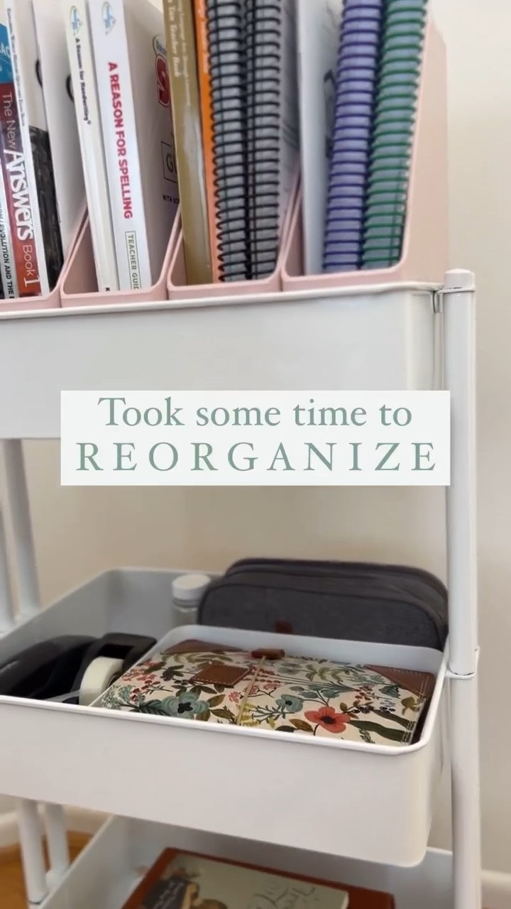 This one is dedicated to one of my homeschool MVPs.

I don’t want to hype up things that may not work for some, but I’ll show you how I reorganized my homeschool cart for this school year. For starters, it’s all for me. No more sharing with children. 😘 Also, I break down every single thing stored within. 

After watching this, I hope it helps you decide if a homeschool cart can serve your situation and season or not! 

#homeschoolmom #homeschoolcart #thecontainerstore 
#homeschoolencouragement #homeschoollife #homeschoolfamily #homeeducation #homeeducator #homeschooldays #homeschoolersofinstagram #homeschoolcommunity #homeschoollifestyle #homeschoolingfamily #homeschoolinglife #homeschoolingmom #charlottemasonhomeschool #charlottemasoneducation #charlottemasonhomeschooling #howwehomeschool

#LTKKids #LTKHome #LTKFamily