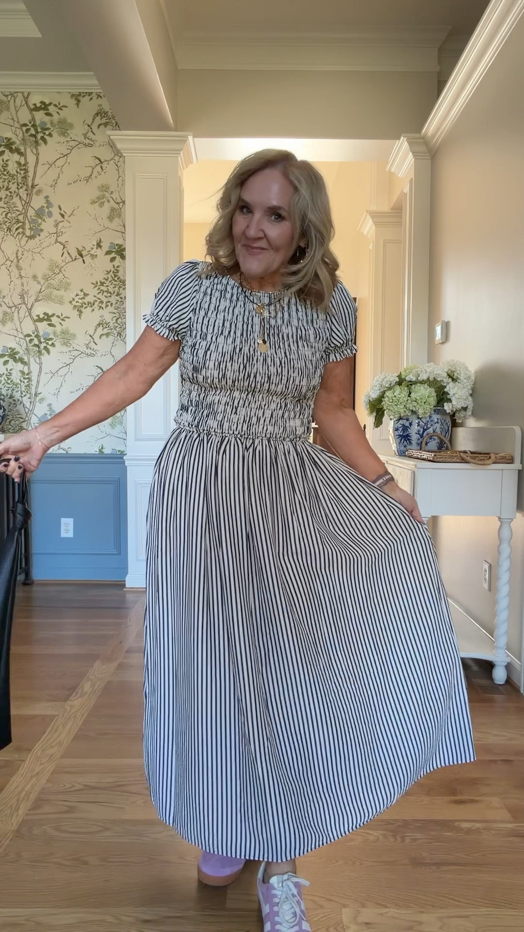 20% off code NANETTE20 thru 3/9 

New dresses from Anthropologie! I love the mixed media. I sized down but it was a little tough to get over my head. So don’t size down. 
Tobie the med petite 
Bettina small petite 
Polly medium 
Mona small petite 
Stripe smocked dress size medium the medium petite would be better. I “blouses” the smocking a bit at the waist 



 

#LTKspringtrends #LTKSaleAlert #LTKOver40

#LTKspring