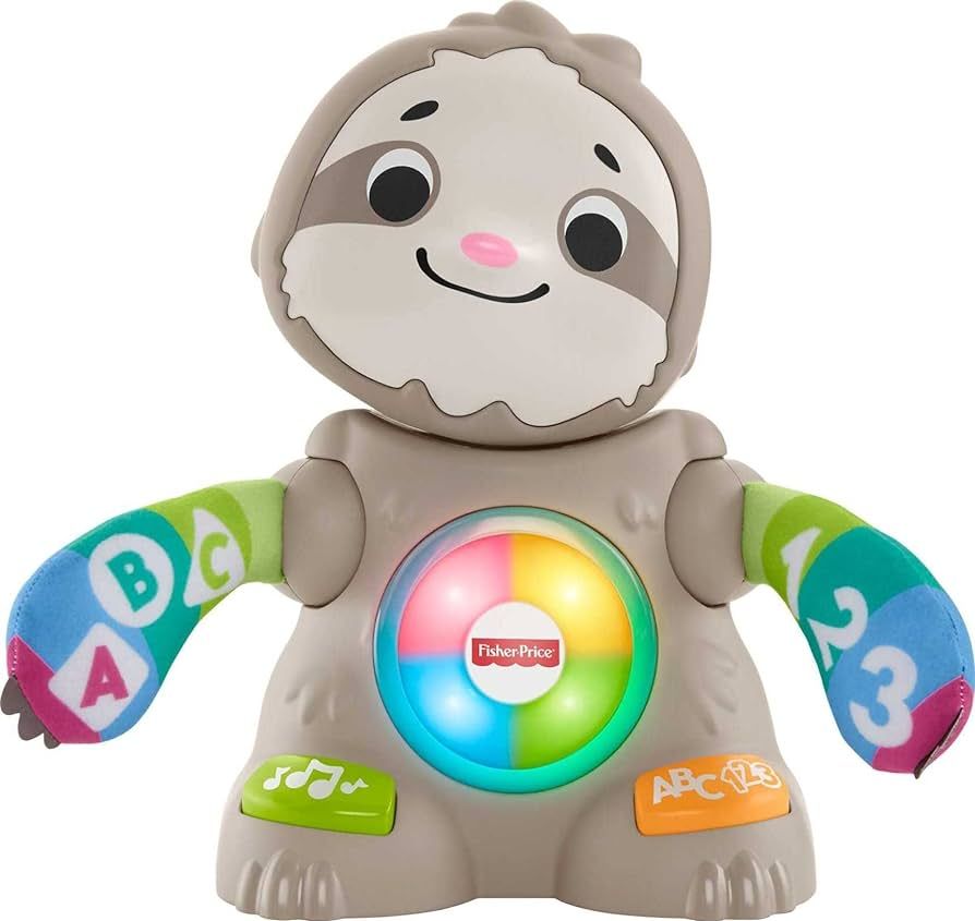 Fisher-Price Linkimals Learning Toy Smooth Moves Sloth With Interactive Music And Lights For Infa... | Amazon (US)
