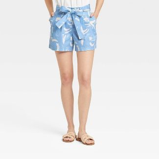 Women's High-Rise Pleat Front Shorts - A New Day™ | Target