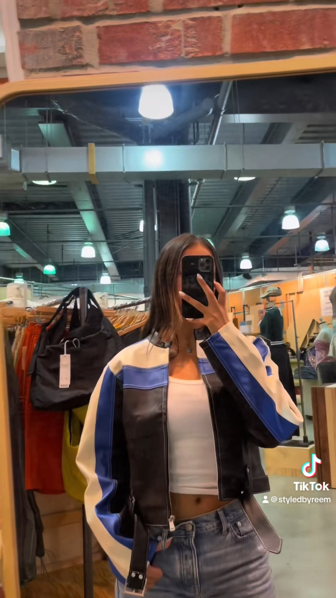 Racer Jackets at Urban outfitters. I'm wearing a medium

#LTKstyletip #LTKfindsunder100 #LTKSeasonal