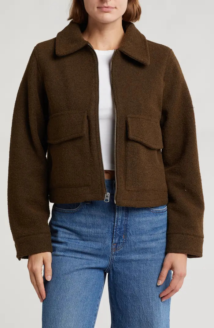 Zip Front Jacket | Nordstrom Rack