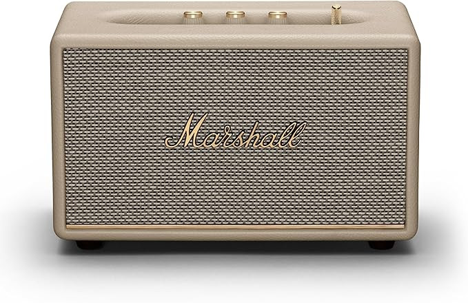 Marshall Acton III Bluetooth Home Speaker - Cream | Amazon (US)