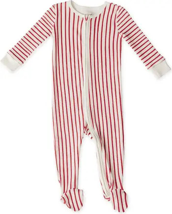 Stripes Away Organic Cotton One-Piece Pajamas | Nordstrom