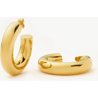 Chubby Large Hoop Earrings | 18ct Gold Plated | Missoma UK
