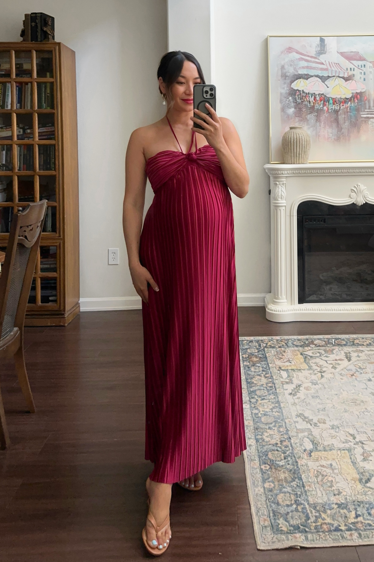 Such a gorgeous end of summer/transitional fall dress! Use code JASMINESAVE30 - 30% off valid 8/2-8/4

VICI Magenta- Sized up one to small to be bump-friendly, best for a medium bust 

VICI merlot dress - sized up one to small, bump-friendly (best for early bump)

VICI green dress - sized up one to small, not stretchy but loose so best for early bumps

#LTKWedding #LTKBump #LTKxVICI