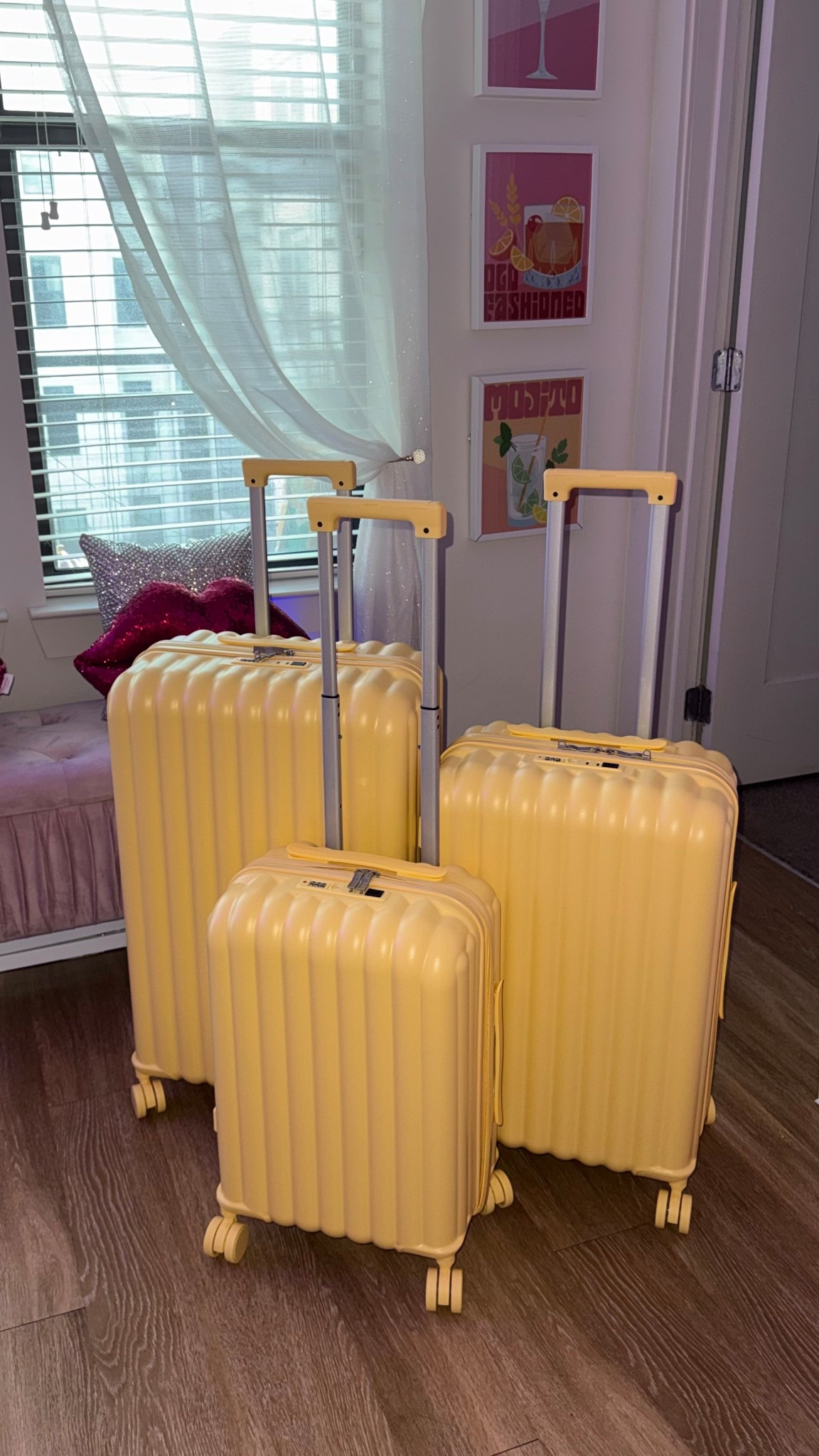 New luggage 🍌 $99 for all three!

#LTKTravel #LTKSeasonal #LTKSaleAlert