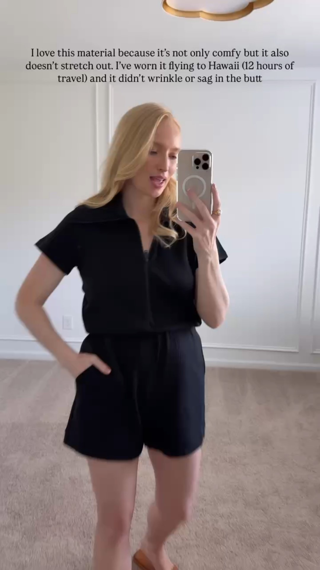 The comfiest romper from Spanx! This would be a perfect work from home or travel outfit! Use my code AMANDAJOHNXSPANX for 15% off your first order. Spring outfits // summer outfits // comfortable outfits // travel outfits // athleisure // Spanx air 

#LTKTravel #LTKStyleTip #LTKWatchNow