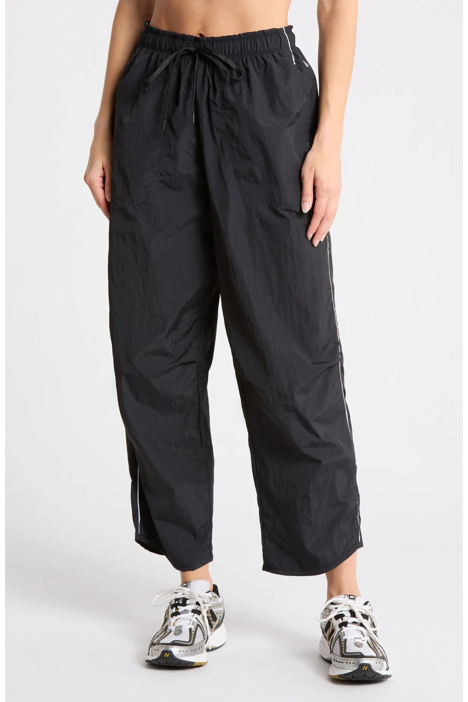 Breakaway Crinkled Track Ankle Pants (Women) | Nordstromrack | Nordstrom Rack