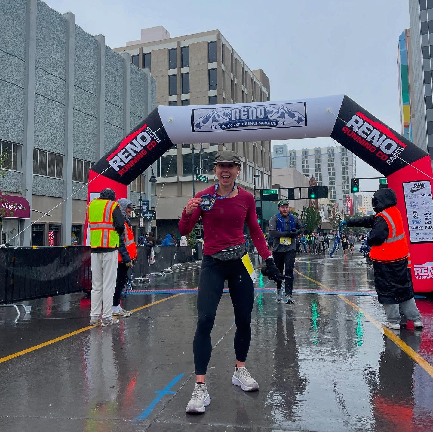 Snag my race day gear —

Today’s Biggest Little Half Marathon was wet and wild!

The conditions were far from ideal, but my pace was the most consistent it’s ever been. My body felt good, I stayed upright (no slipping or falling!), and I’m counting those as major wins.

I went into this race with zero expectations and came out learning a lot — and honestly, that’s what it’s all about.

Growth happens in the uncomfortable moments. Today reminded me that getting faster isn’t just about pace — it’s about showing up, trusting the work, and believing there’s more in the tank.


#LTKFamily #LTKActive #LTKFindsUnder50