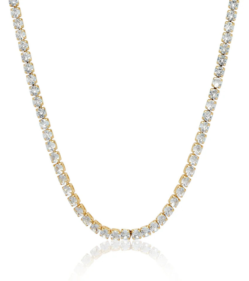 Tennis Necklace (Gold) | Abbott Lyon