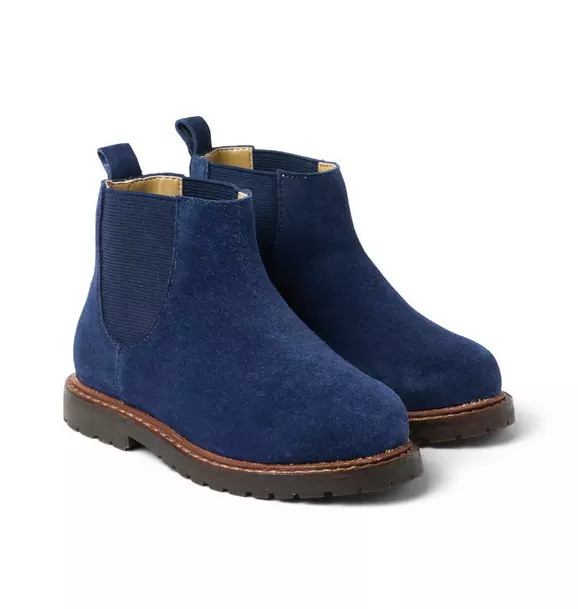 The Suede Chelsea Boot | Janie and Jack