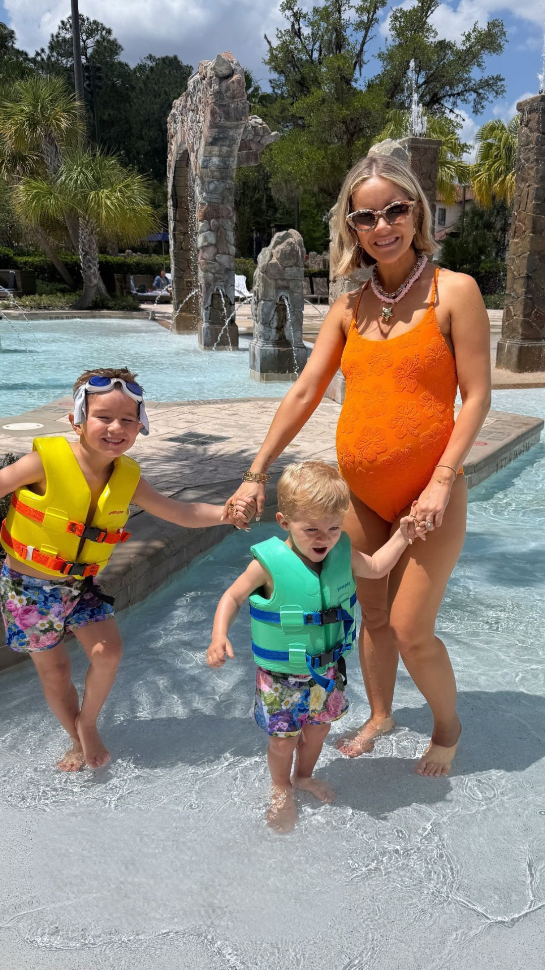 Family resort wear! Loving these matching trunks!  

 #LTKSwim #LTKKids #LTKFamily