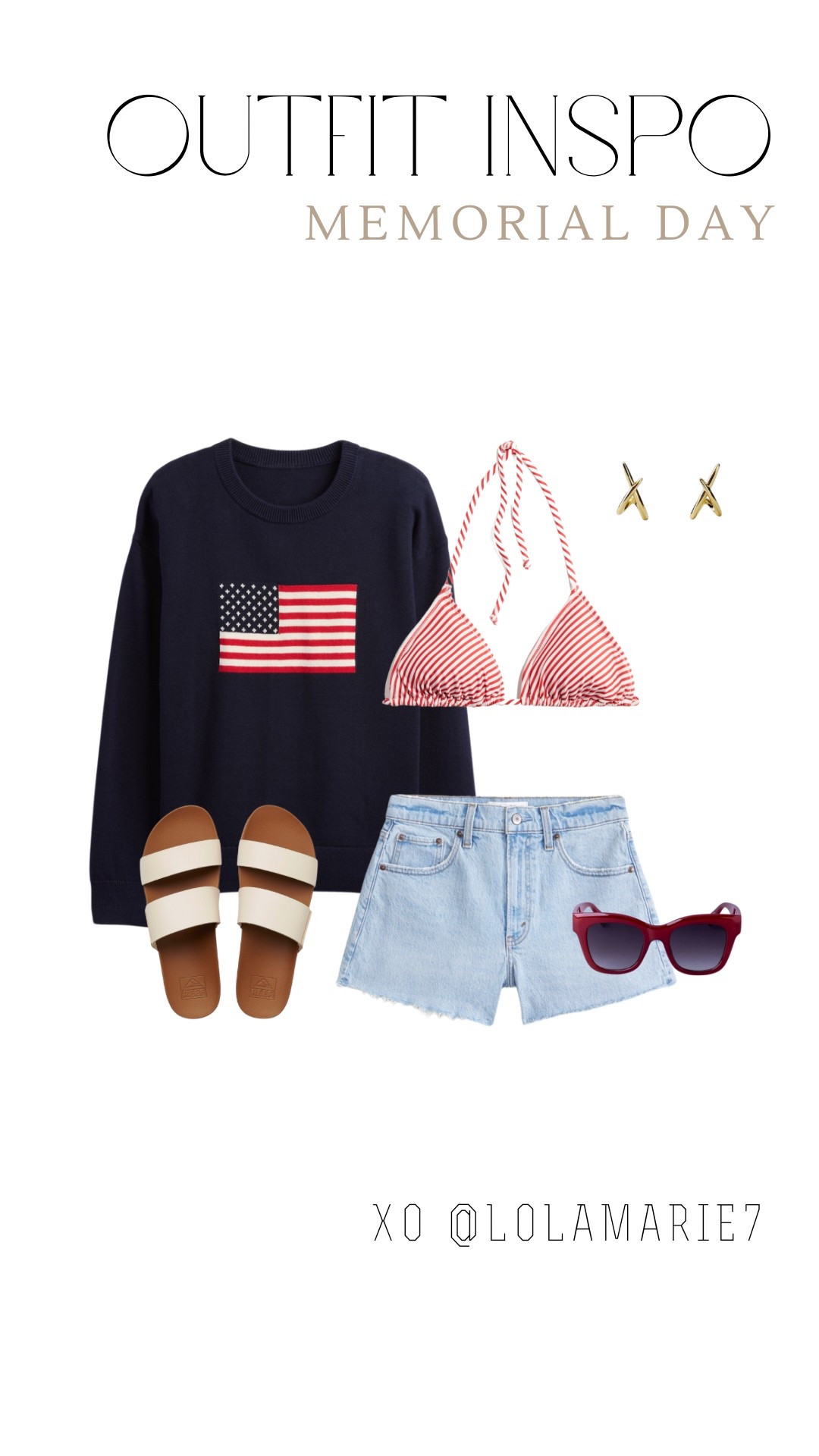 Memorial Day outfit inspo 💙❤️

#summerstyle #memorialday 

#LTKSwim #LTKStyleTip #LTKSeasonal