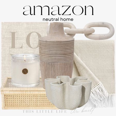 Amazon neutral home!

Amazon, Amazon home, home decor,  seasonal decor, home favorites, Amazon favorites, home inspo, home improvement

#LTKHome #LTKSeasonal #LTKStyleTip
