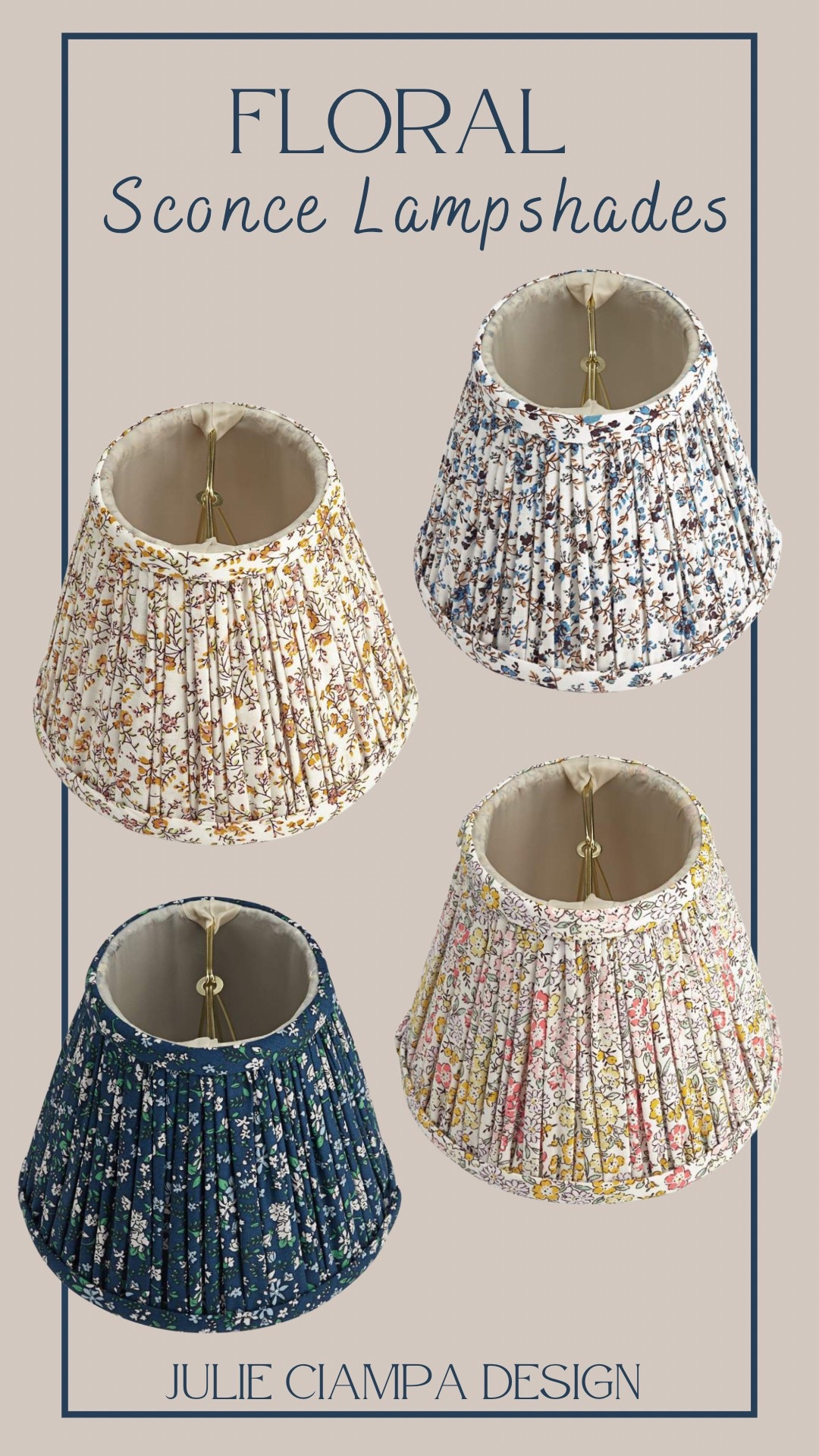 Floral Lampshades under $20 . Perfect for sconces or rechargeable lamps 

#LTKHome #LTKWatchNow #LTKFestival