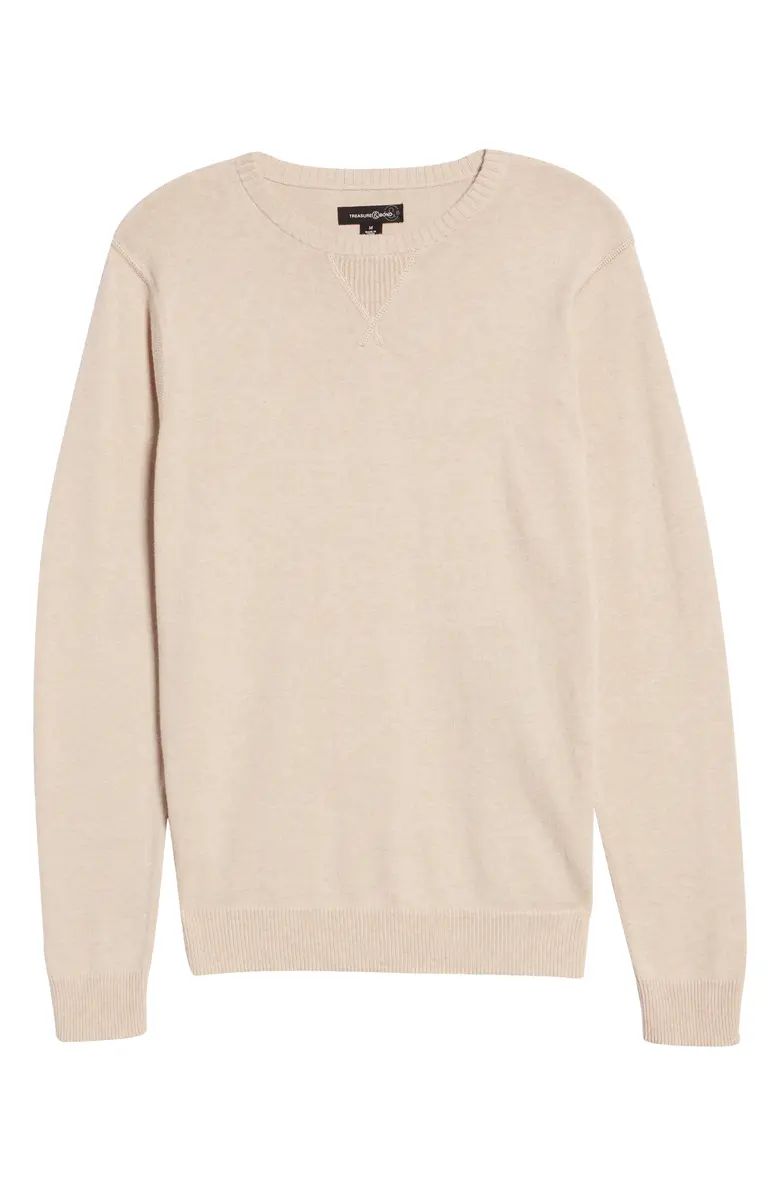 Cotton & Cashmere Crew Sweater | Nordstrom