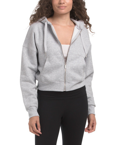 Long Sleeve Cozy Fleece Zip Hoodie | Marshalls