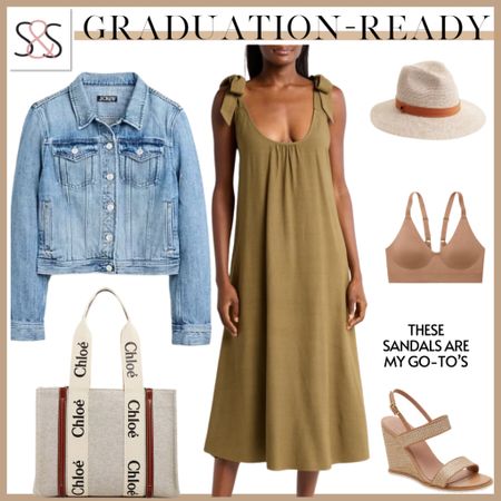Spring/summer graduation dress! Great said a vacation outfit too! So easy to dress up with a great sandal!

#LTKTravel #LTKStyleTip #LTKSeasonal