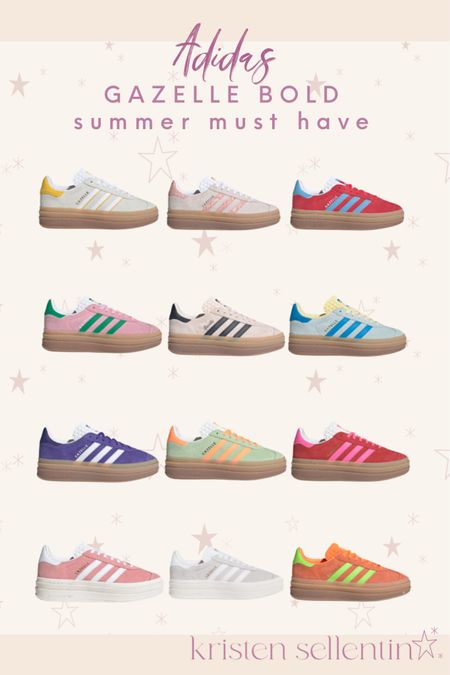 NEW Adidas Gazelle Colors for Women 

#shoes #adidas 

#LTKshoecrush #LTKfamily #LTKstyletip