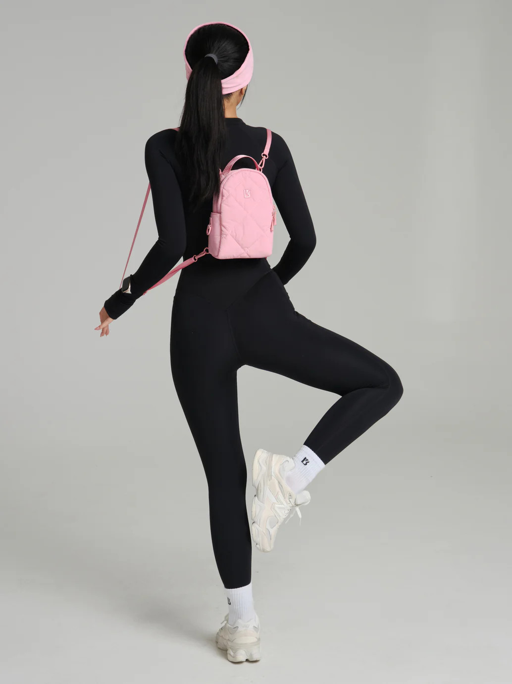 Mini Puffer Backpack - Plastic Pink | Buffbunny Collection
