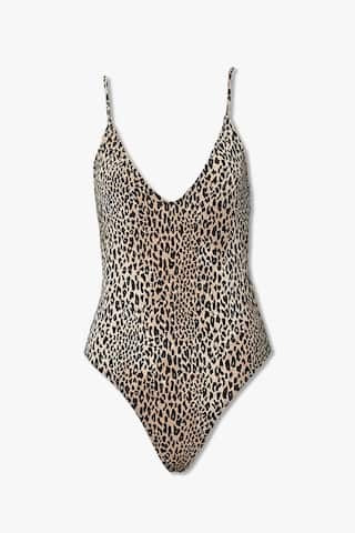 Leopard Print Bodysuit | Forever 21 (US)