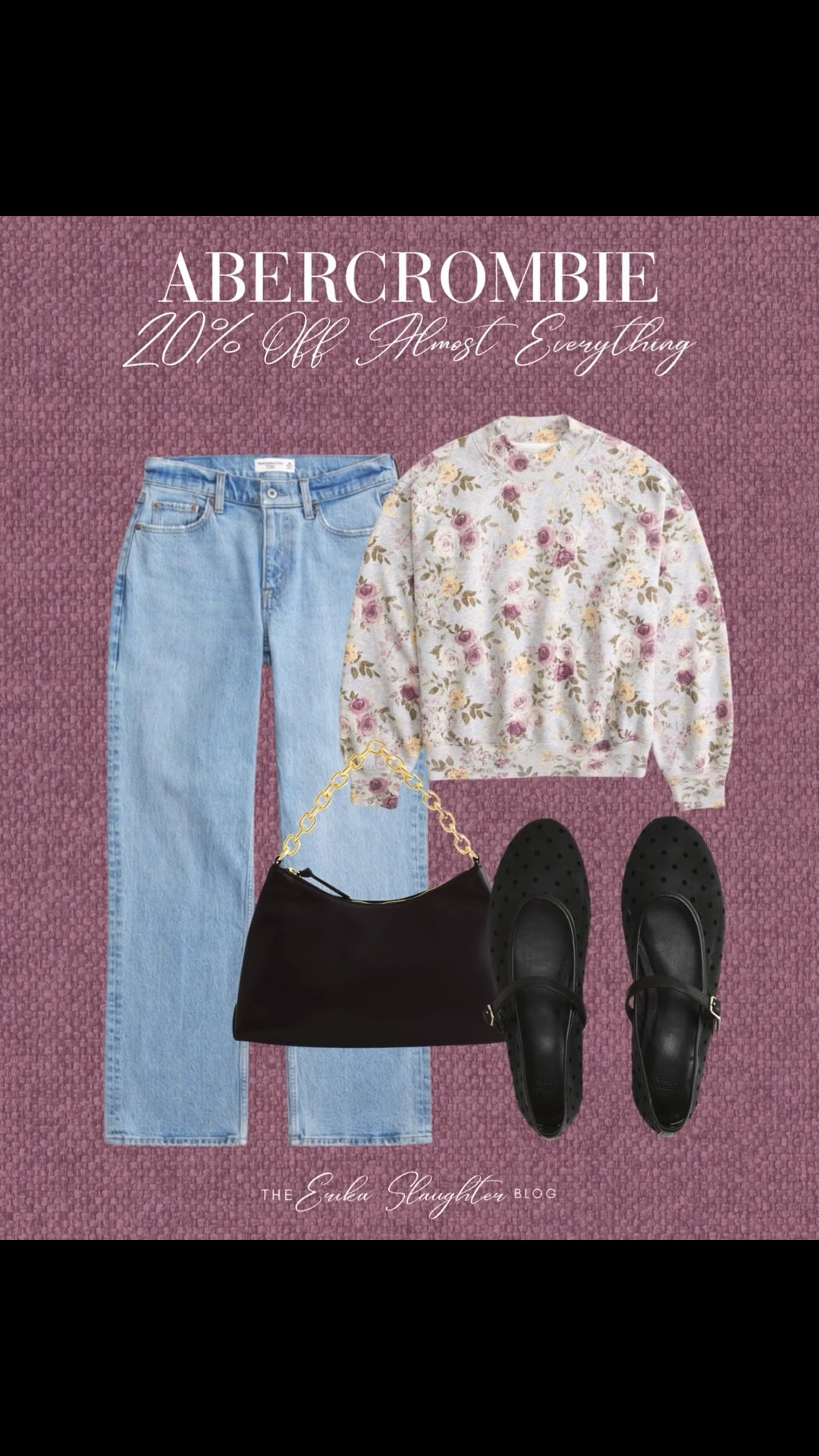 Florals + denim = an easy Valentine’s outfit.
Abercrombie sale is on—20% off almost everything.

#Abercrombie #DenimSale #JeansSale #EverydayDenim #ValentinesOutfit



#LTKootd #LTKSaleAlert