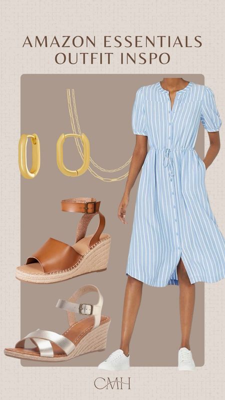 Summer Dress. This light summer outfit is part of the Amazon Essentials line and is a great quality for the price.

#LTKSeasonal #LTKFindsUnder50 #LTKActive