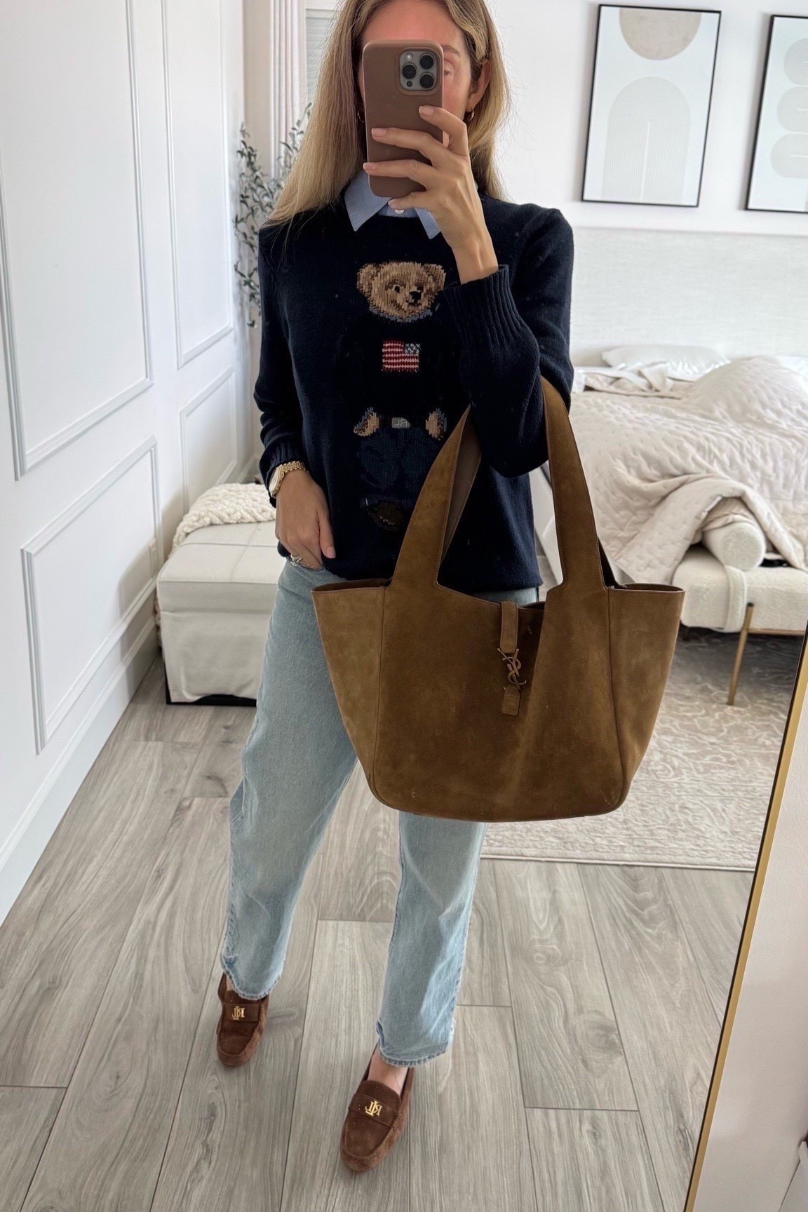 Comfortable and chic fall outfit 
Wearing a size small

#LTKOver40 #LTKgrwm #LTKootd