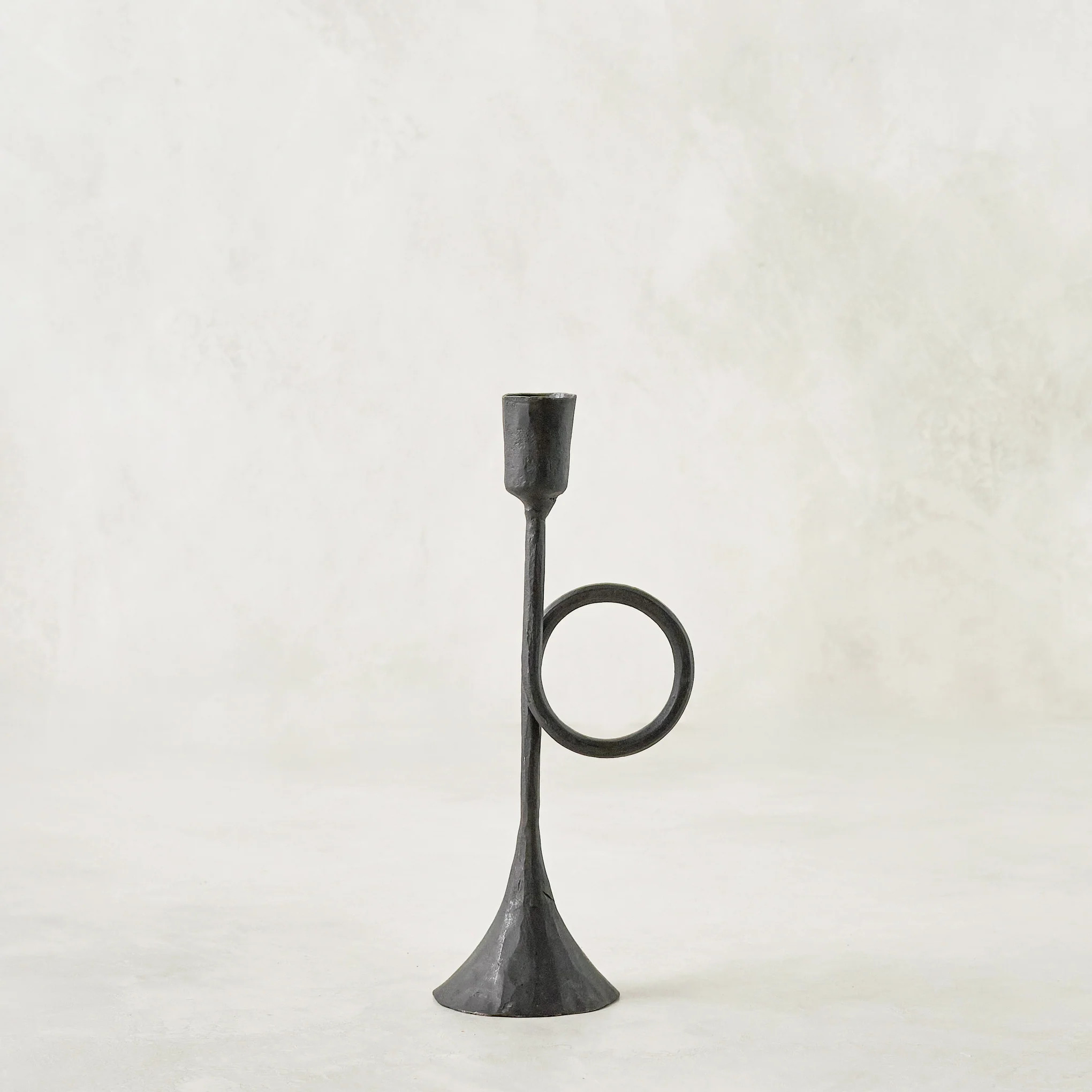 Antique Inspired Trumpet Taper Holder | Magnolia